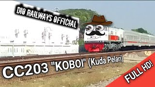 CC203 'KOBOI' - CC203 Sang Kuda Pelari - KA Kahuripan Madiun | Video Resmi