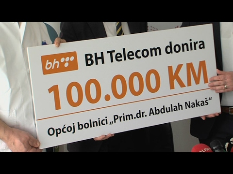 BH Telecom sa 100.000 KM pomogao rad Opće bolnice u Sarajevu