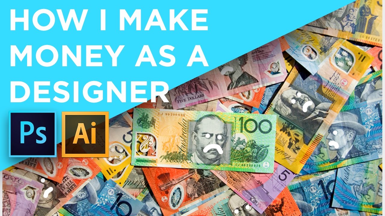 How I make money as a designer - YouTube