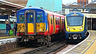 Trains at Clapham Junction - Britains Busiest Station 17/09/25