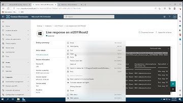 Quick video on getting MDE Live Response working in my lab