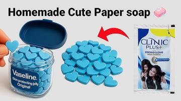 Homemade paper soap making kit/homemade paper soap/How to make paper soap/paper soap making/#soap