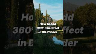 Create a Pan Effect in D5 Render effortlessly with camera movement templates. ✨ Profile