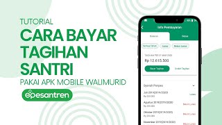 CARA BAYAR TAGIHAN SANTRI PAKAI - APLIKASI WALIMURID EPESANTREN screenshot 5