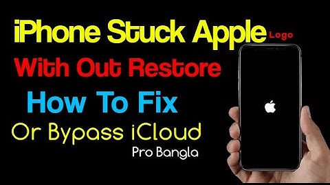 All iPhone Stuck Apple Logo With Out Update Bypass iCloud iD iOS 14.8.1 Or Fix this issues