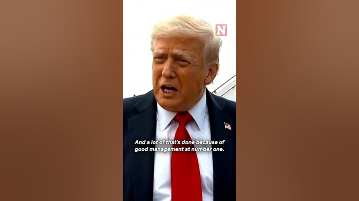 Trump Says Tariffs Bringing 'A Lot Of Money' Into United States