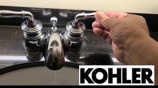 How to replace a Kohler sink cartridge