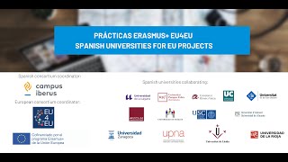 Taller Erasmus+ prácticas : Spanish Universities for EU Projects