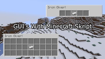 Skript GUI Tutorial | Minecraft Skript Tutorial 2024
