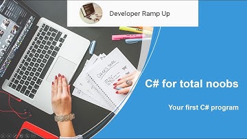 C# for total noobs - Part 3: Your first C# program