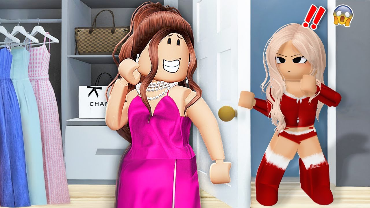 MA BELLE MÈRE VOLE MA ROBE DE BAL DANS ROBLOX BROOKHAVEN RP