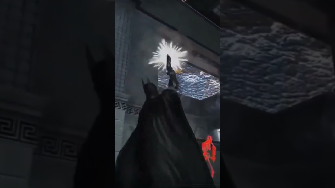 Batman Arkham Asylum - Batman xray vision finding enemies. 