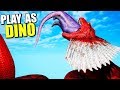 BEWARE THE TALL GRASS! Ark Play As Dino Player Hunting! - Ark Survival Evolved
