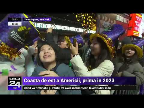 Video: Sărbătorind Revelionul în Times Square