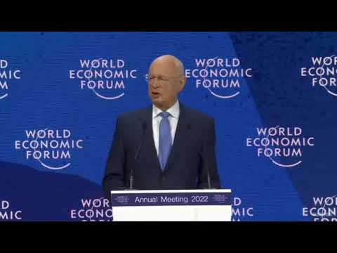 Klaus Schwab "The future is built by us, by a powerful community as you here in this room…"