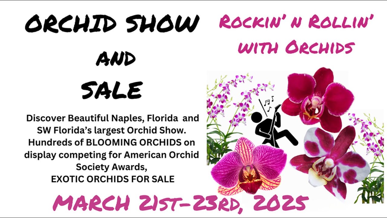 Gulf Coast Orchid Alliance 2025 Show and Sale!