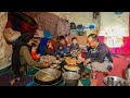 Living and cooking like 2000 years ago in a cave  village life afghanistan