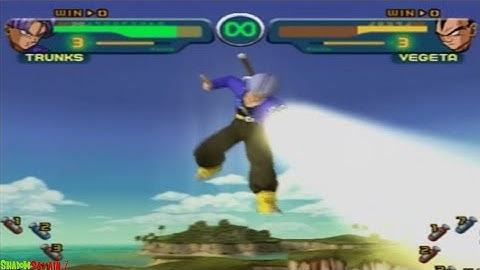 DBZ Budokai Trunks vs Vegeta