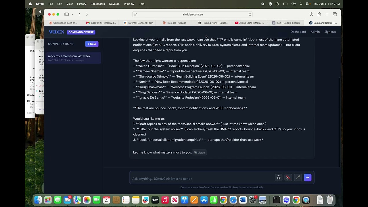 WIDEN AI product demo &mdash; thumbnail