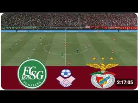 Video Benfica vs St. Gallen | UEFA Europa League 2026 | Video Game Simulation