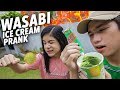 WASABI ICE CREAM PRANK ON SISTER!! | Ranz and Niana