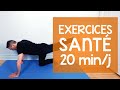 Des exercices sant  faire tous les jours en 20 minutes