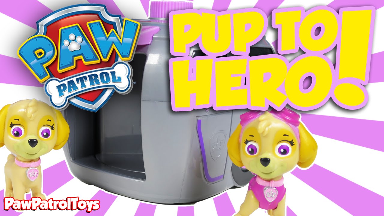paw patrol youtube auf deutsch The Skye Paw Patrol Pup To Hero Play Set