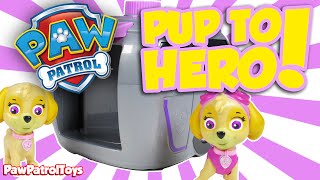The Skye Paw Patrol Pup To Hero Play Set