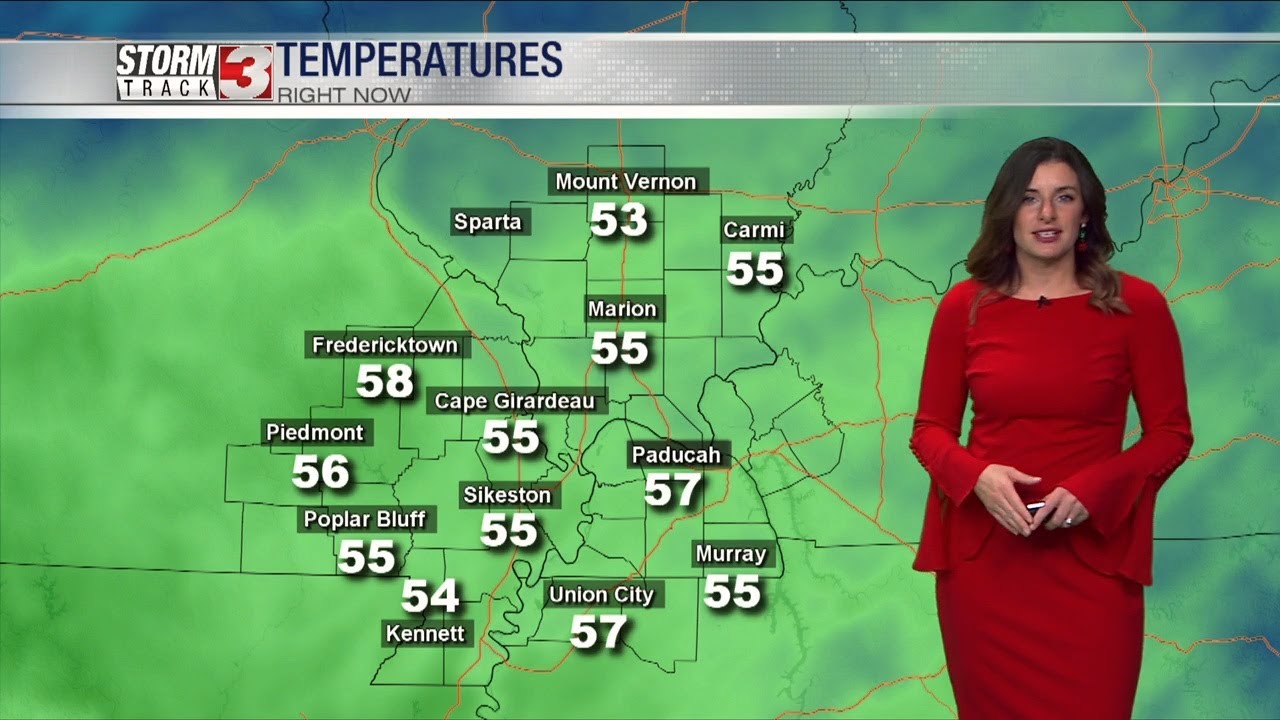 Tracking more clouds and a slight cool down Wednesday - YouTube