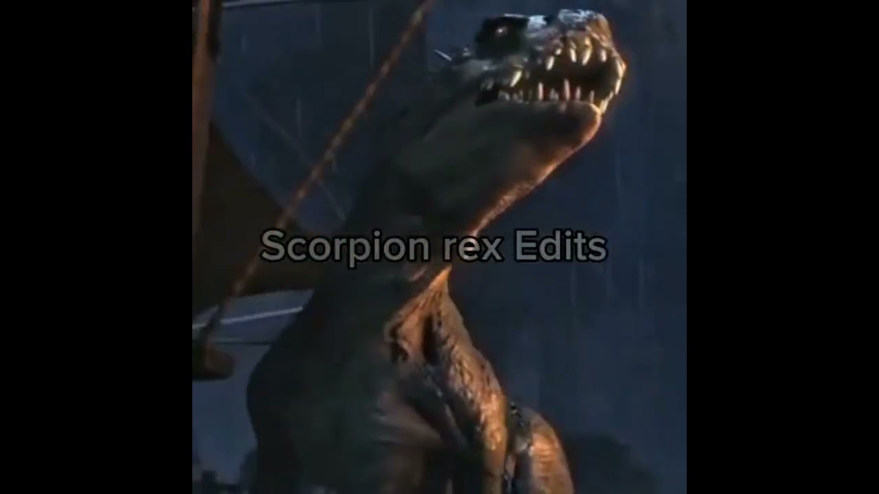 What If?! Scorpios rex vs Mutadon 💀 