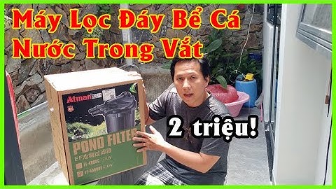 Máy Lọc Hồ Cá - Lọc Đáy Nước Bể Cá Nước Sạch Trong Vắt