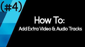 How To Add Extra Video & Audio Tracks Into Sony Vegas (#4)