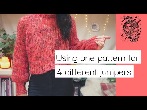 4 versions of the one jumper u0026 a real-life YARN FESTIVAL! | Ep 61 | Heather u0026 Hops Knitting Podcast