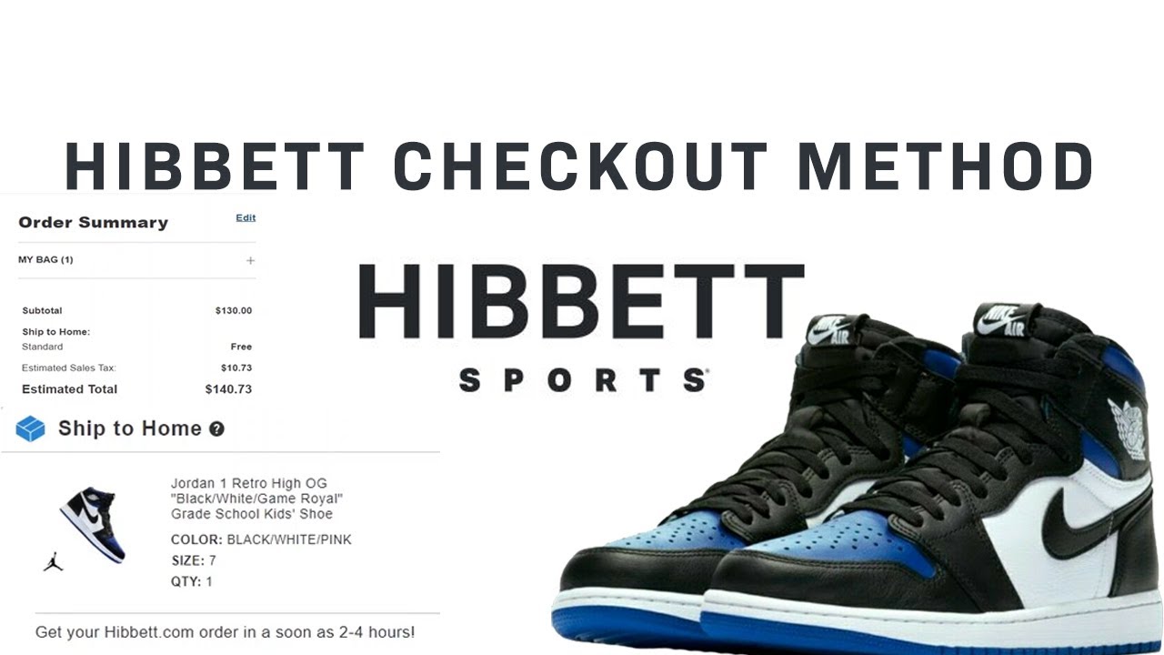 Hibbett Early Checkout Method