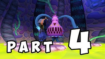 Kingdom Hearts Re:Chain of Memories Reverse/Rebirth - Monstro BOSS PARASITE CAGE Part 4 Walkthrough