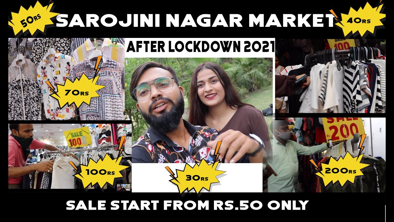 Sarojini Nagar Market after lockdown 2021 | Sarojini Nagar Market 2021 | S N Market 2021