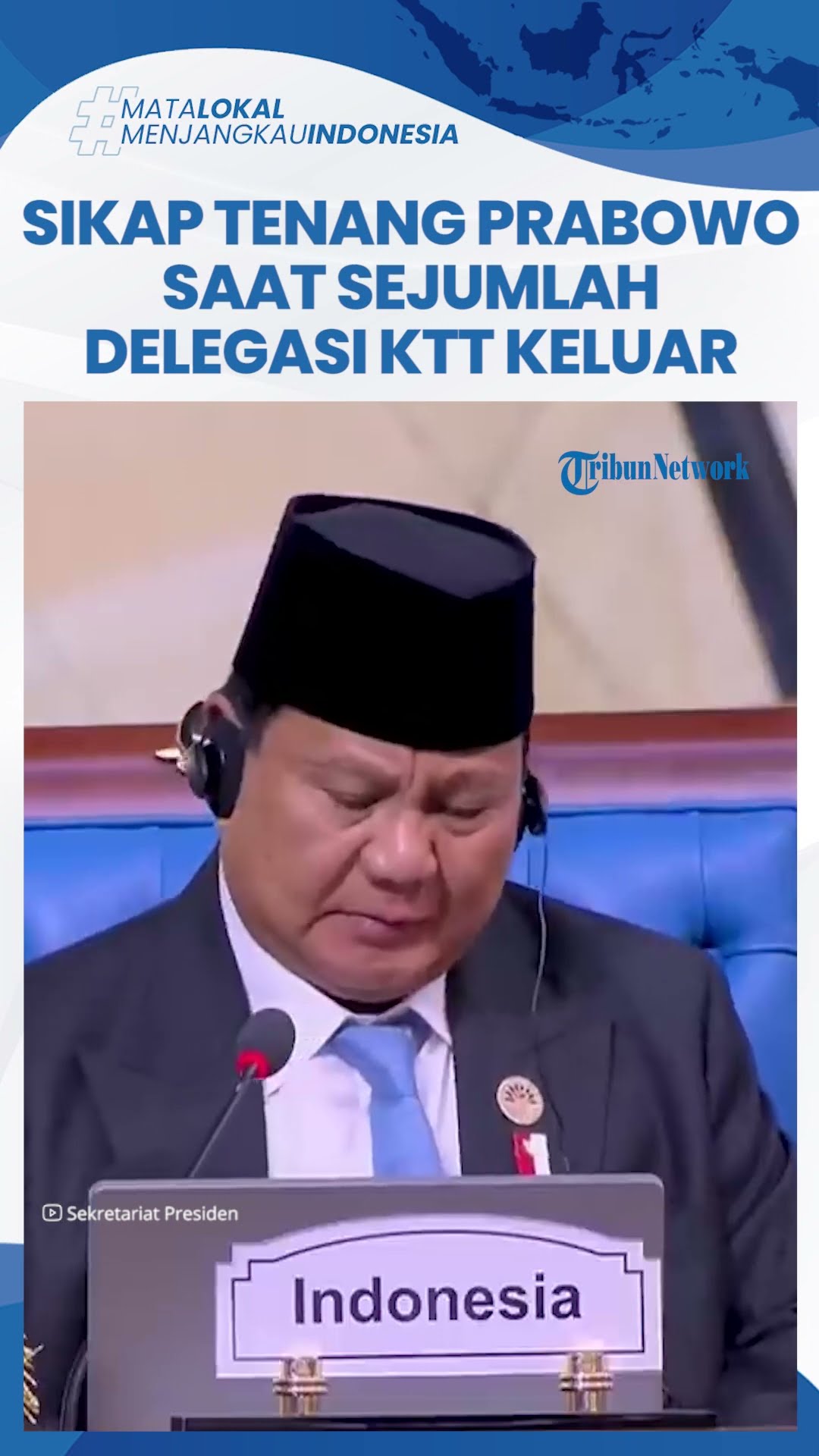 Momen Sejumlah Delegasi KTT D8 di Kairo Keluar saat Prabowo Pidato, Sikap Tenang Presiden Disorot