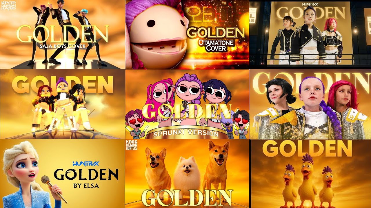 🎵✨ Song “GOLDEN” Huntr/x Through Different Versions | Guess The Song 🎧 | KPOP DEMON HUNTERS Part 19