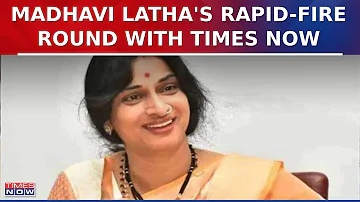 Madhavi Latha Engages In Rapid-Fire Round with Times Now On Hyderabad Renaming Debate | Latest News