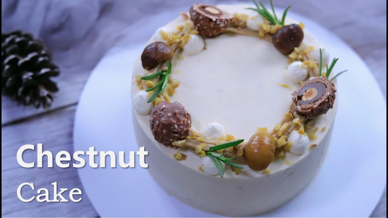 栗子蛋糕｜超详细教程无私分享，自己在家做生日蛋糕 【萨姐的南腔北调】