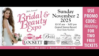 Reno Bridal & Beauty Expo, Nov. 2, 2025. Grand Sierra Resort