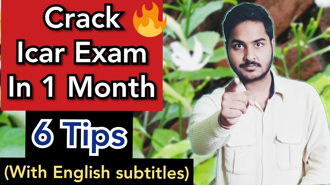 ICAR EXAM PREPARATION TIPS ! How to Crack Icar in 1 Month? BEST Strategy! Himanshu TIWARI 