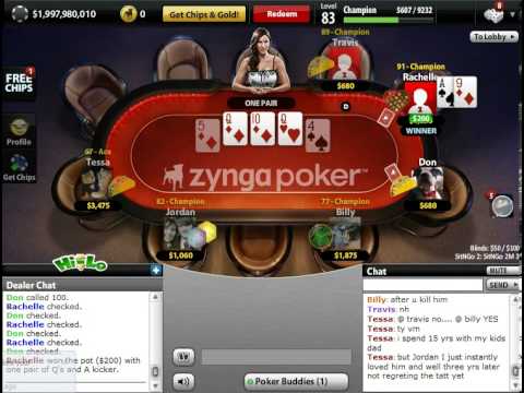 Zynga poker friends not showing