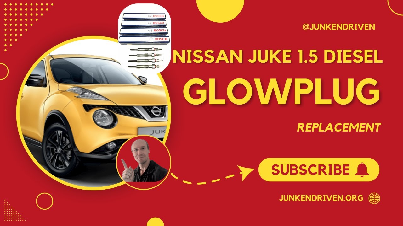 Replacing glowplugs on the Nissan Juke 1.5 diesel engine