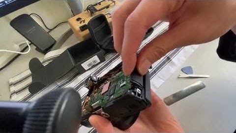 Panasonic Lx100 cleaning sensor dust opening camera disassembly