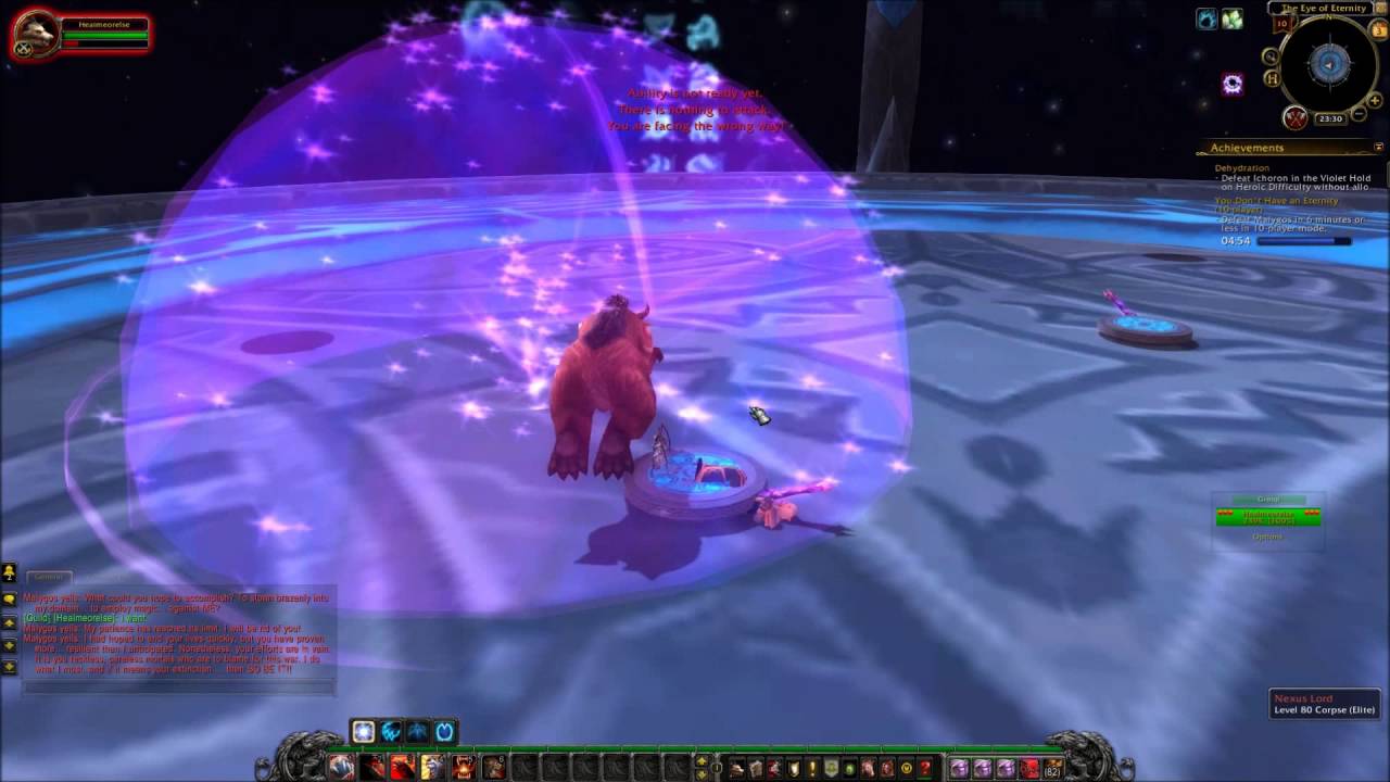 World Of Warcraft  - Achievement guide -  You dont have an eternity 10 man