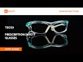 Prescription Safety Glasses T9559 | ANSI Z87+ | RX Safety