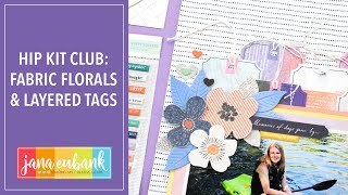Scrapbooking Ideas with Tags and Florals