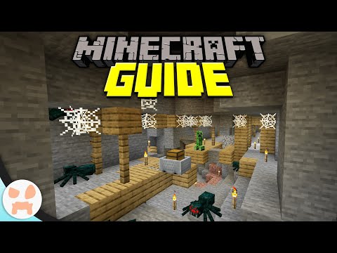 Abandoned Mineshaft at SPAWN! | Minecraft Guide Episode 12 (Minecraft 1.15.1 Lets Play)