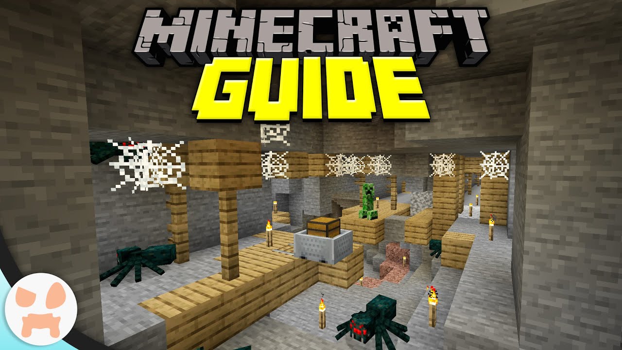 Abandoned Mineshaft At Spawn Minecraft Guide Episode 12 Minecraft 1 15 1 Lets Play Youtube